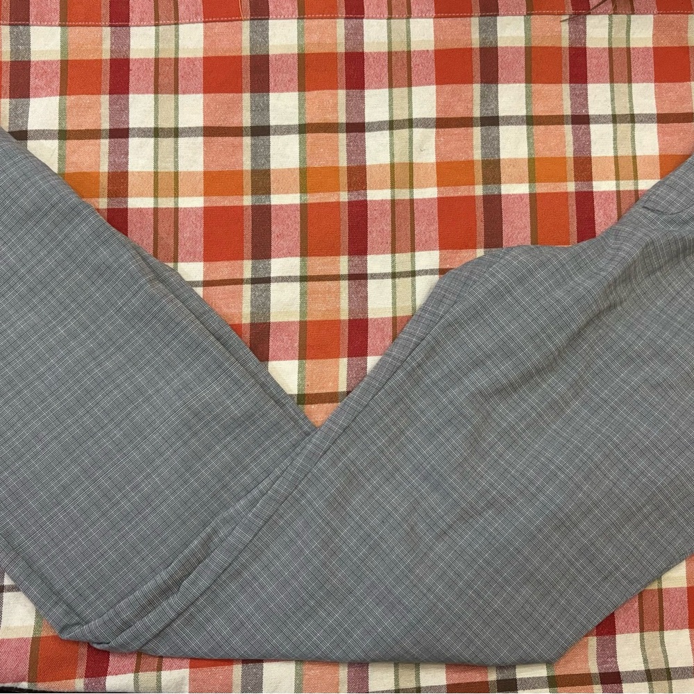 Nine West Black and Gray Plaid Bootcut Pants